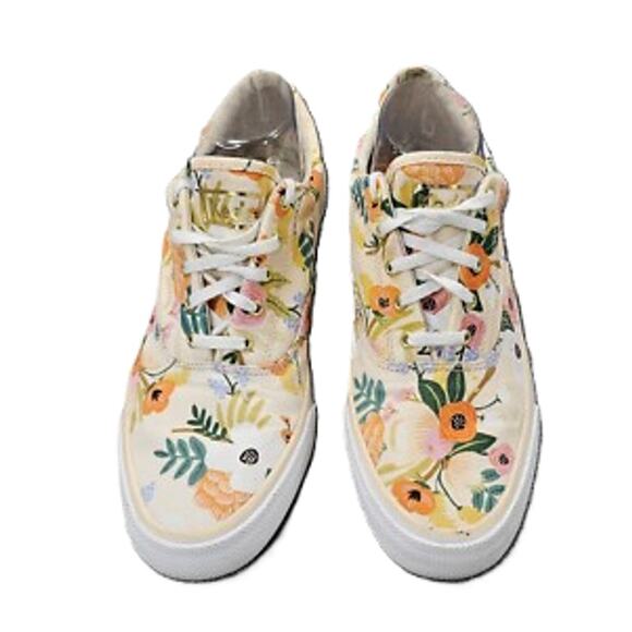 KEDS X RIFLE PAPER COMPANY Collab Women's Size 8M Tennis Shoes Sneakers EUC - Picture 1 of 4